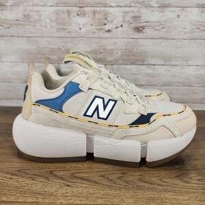 New Balance Jaden Smith x Vision Racer White Navy Size 7.5 Womens 9